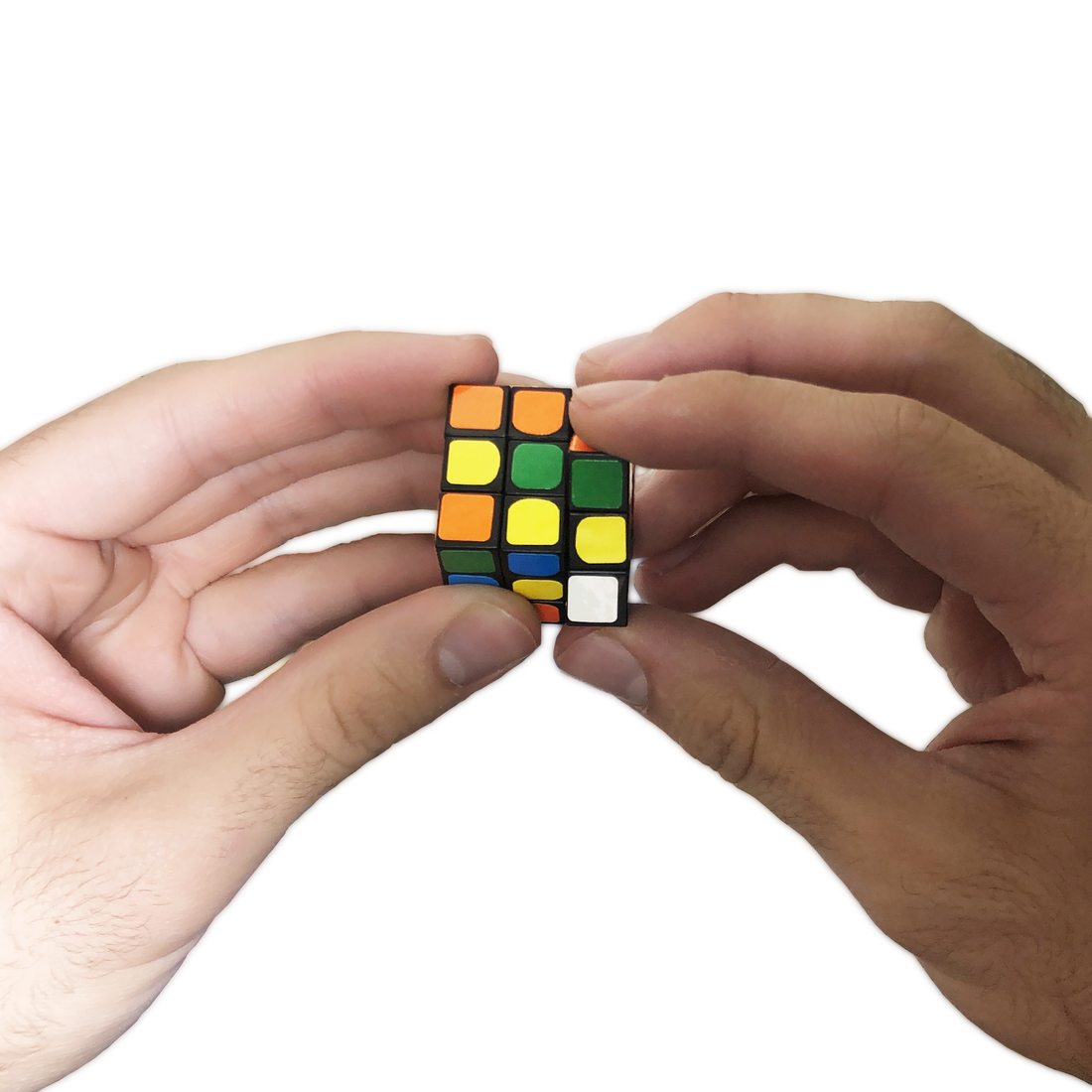 Twist Pixel Mini 3x3 Puzzle Cubes - Speed Cube Style Stickers - Cube Mosaic Art