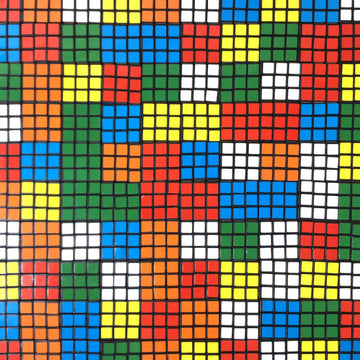 Twist Pixel Mini 3x3 Puzzle Cubes - Cube Mosaic Art